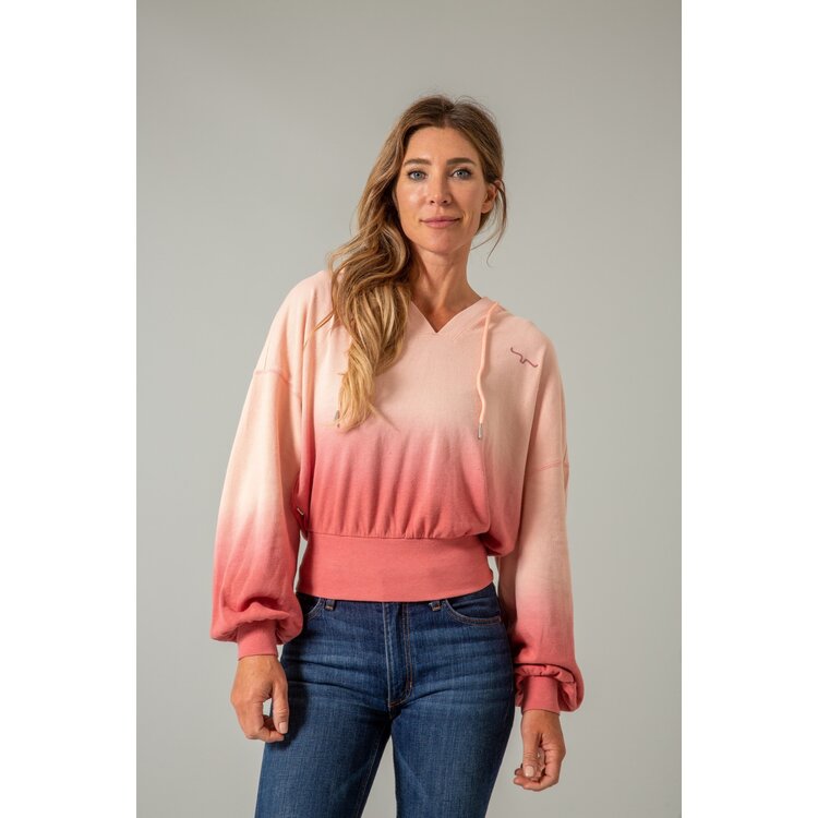 Kimes Ranch Monterey Dipped Top- Dusty Rose -