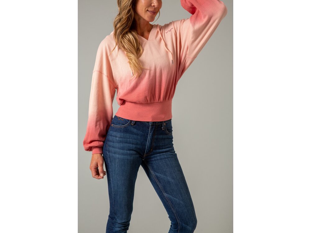 Kimes Ranch Monterey Dipped Top- Dusty Rose -