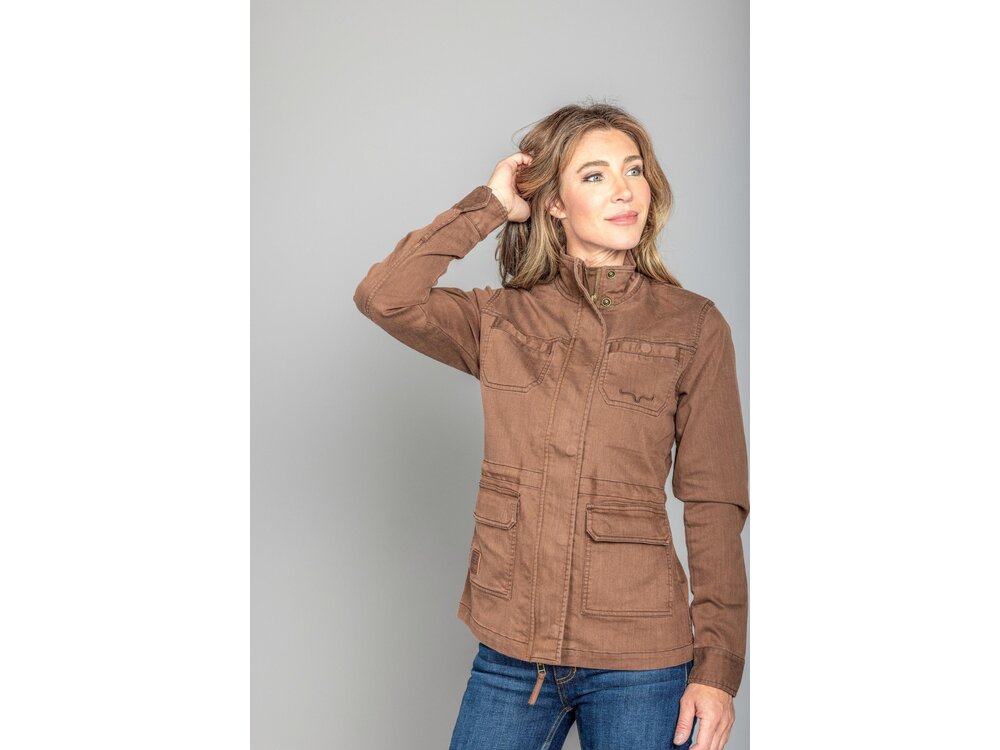 Kimes Ranch Riggin Utility Jacket-Brown-