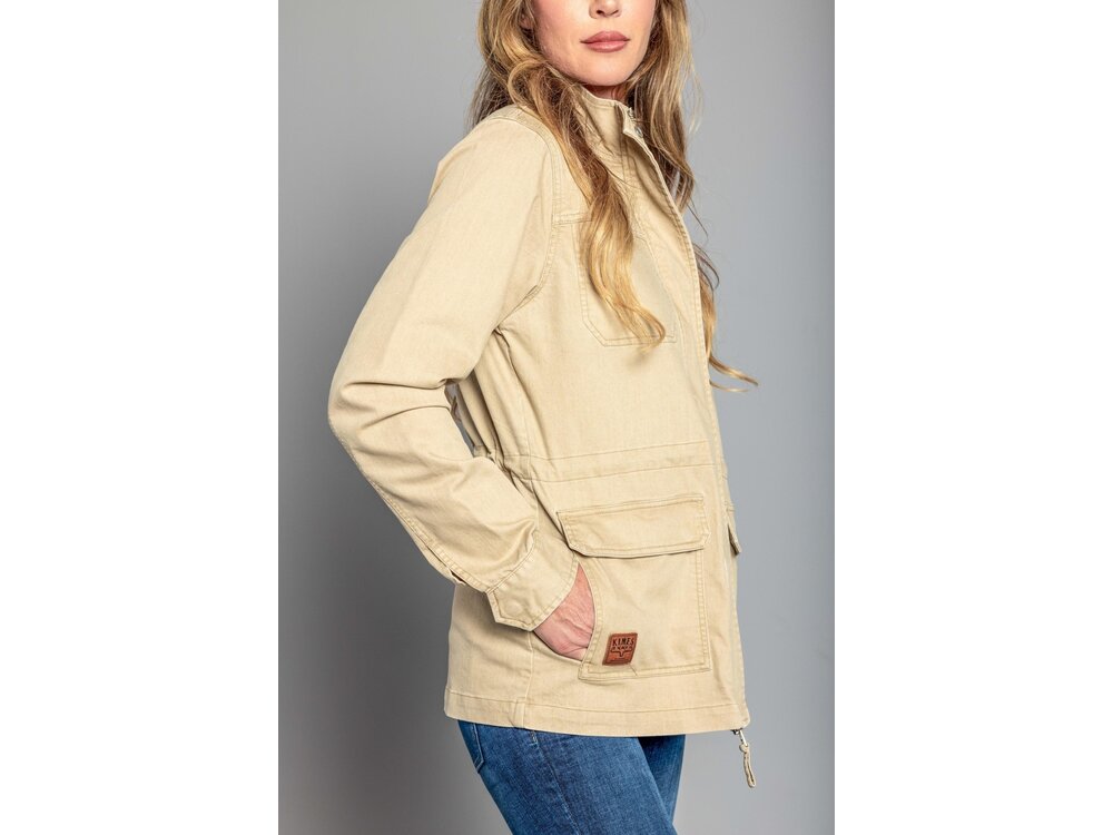 Kimes Ranch Riggin Utility Jacket- Khaki-