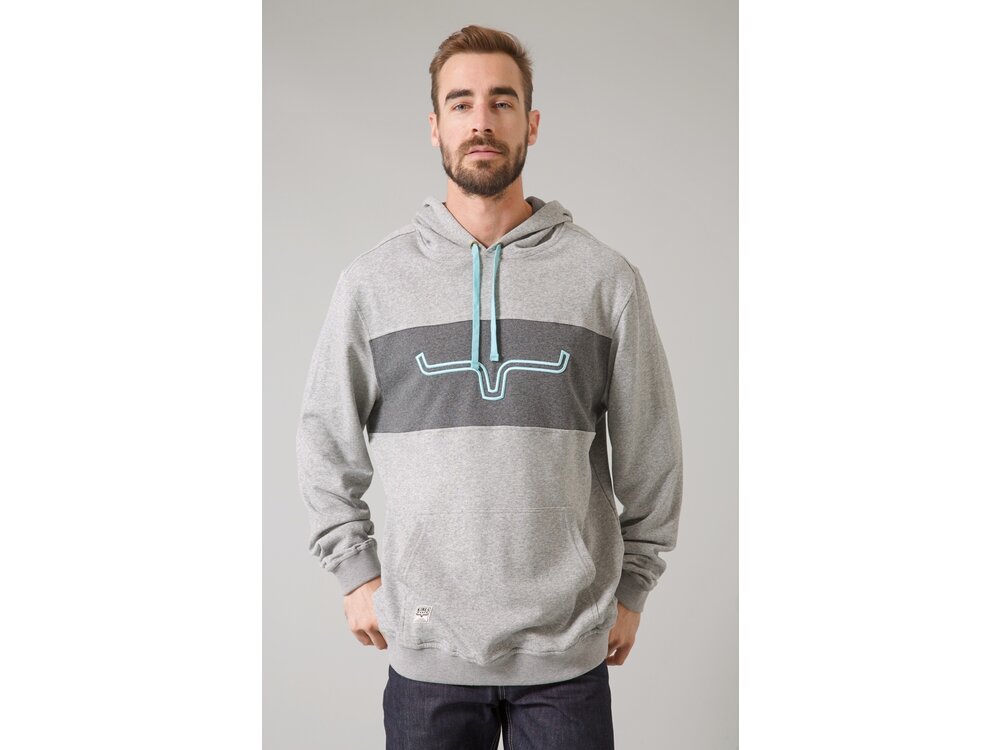 Kimes Ranch Side Winder Hoodie- Grey-
