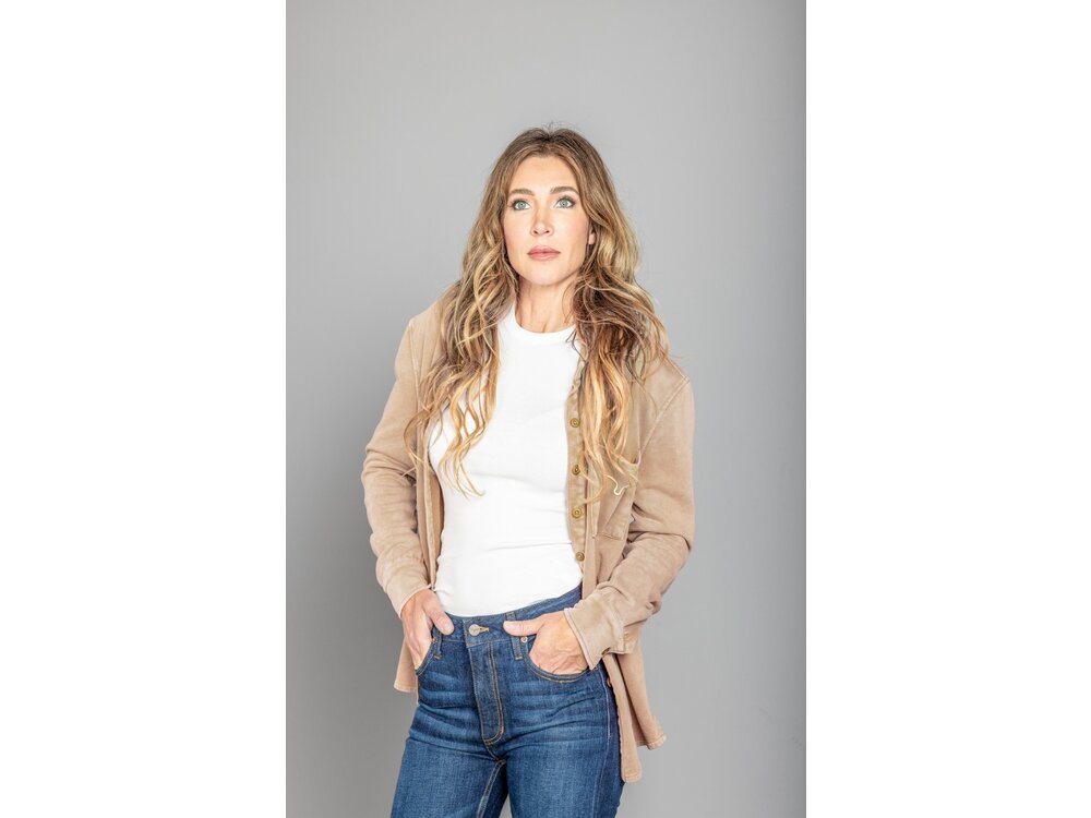 Kimes Ranch Throw Shirt- Khaki-