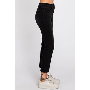 Petra153 Petite Black Slim Straight Jean