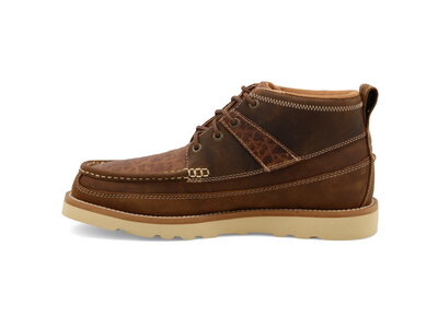 Twisted X Wedge Sole- DistrSaddle/Cognac- MCA0043