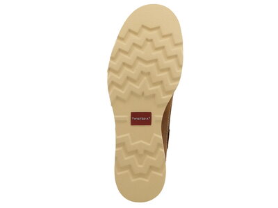 Twisted X Wedge Sole- DistrSaddle/Cognac- MCA0043