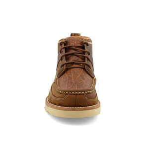 Twisted X Wedge Sole- DistrSaddle/Cognac- MCA0043