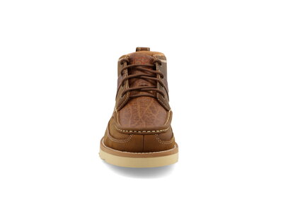 Twisted X Wedge Sole- DistrSaddle/Cognac- MCA0043