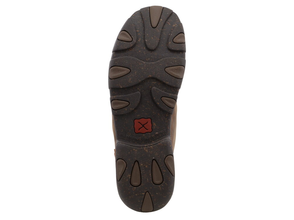 Twisted X Chukka Driving Moc- Brown/Ostrich- MDM0087