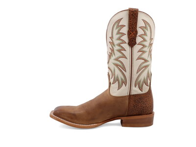 Twisted X Rancher- 12in- Tan/Bullhide/Bone- MRAL028