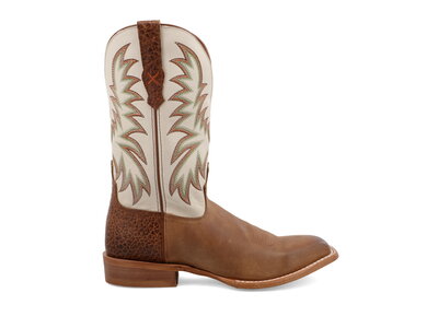 Twisted X Rancher- 12in- Tan/Bullhide/Bone- MRAL028
