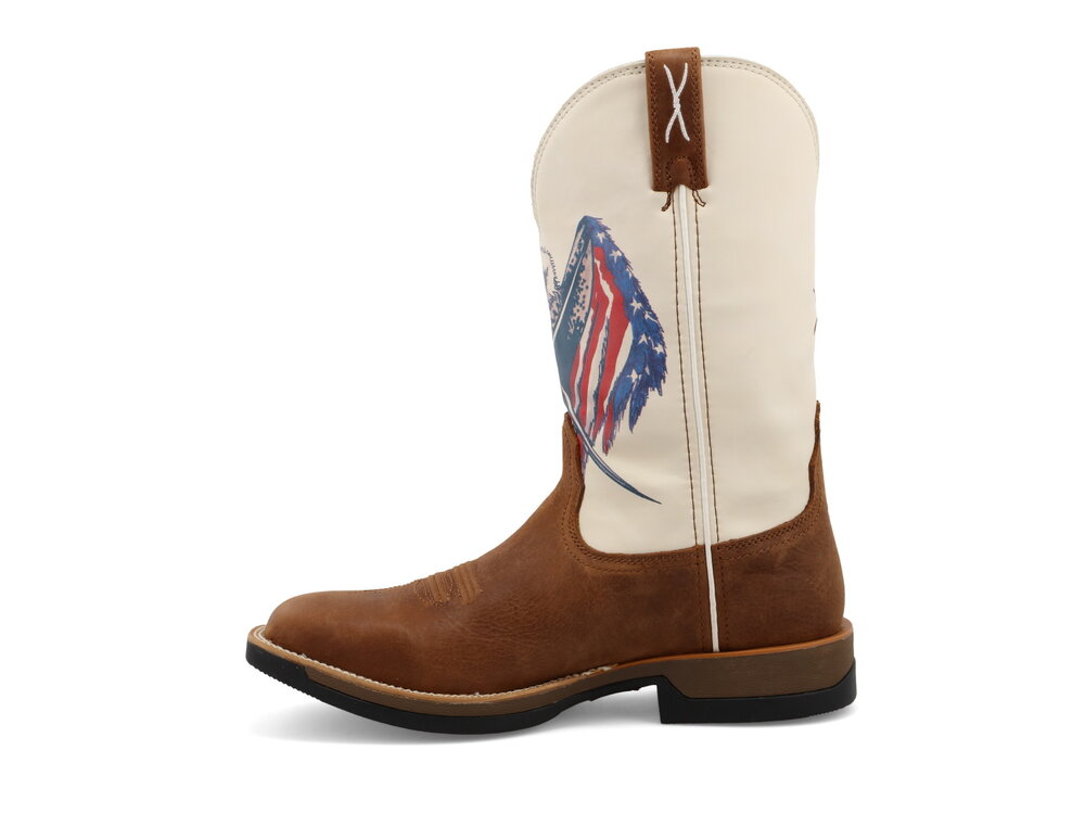 Twisted X Tech X- Pecan/Patriotic- MXWW002