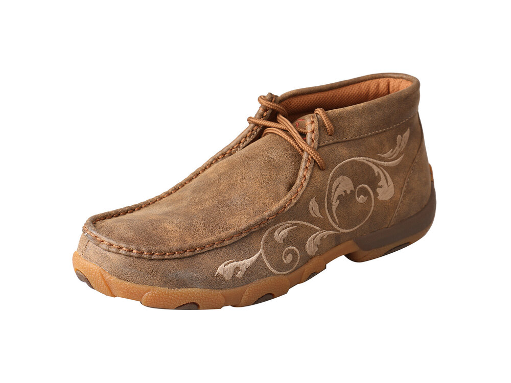 Twisted X Chukka Driving Moc- Bomber- WDM0041