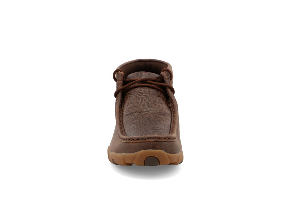 Twisted X Chukka Driving Moc- BrownHandtooled- WDM0079