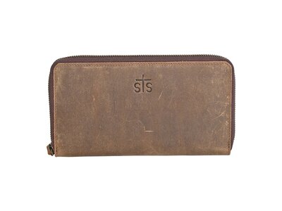 STS Ranchwear Cowhide Bentley Wallet Tornado