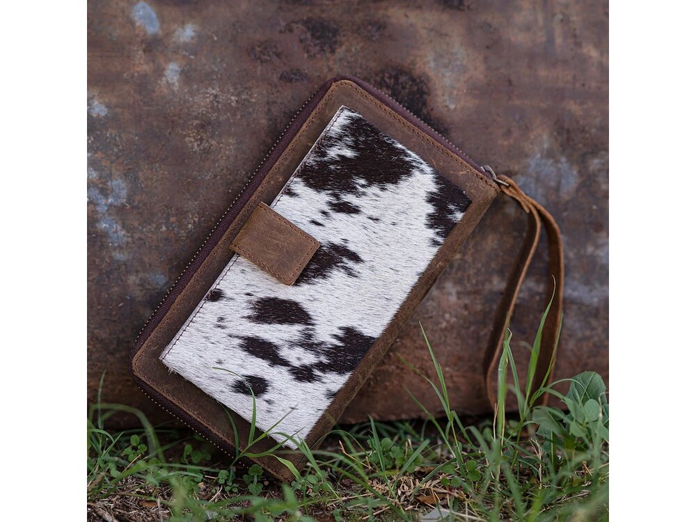 STS Ranchwear Cowhide Bentley Wallet Tornado