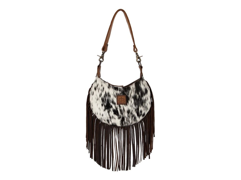STS Ranchwear Cowhide Nellie Fringe Bag