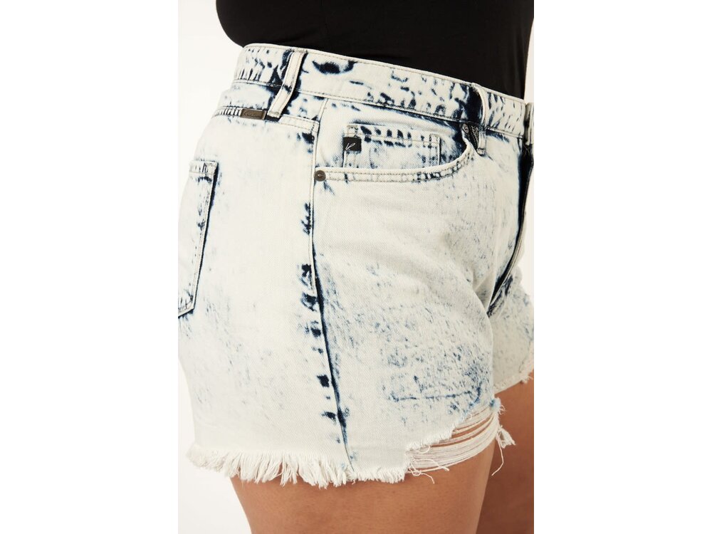 KanCan AcidWash Short- Plus- KC9145AC-P