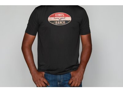 Kimes Ranch American Standard Tech Tee- Black