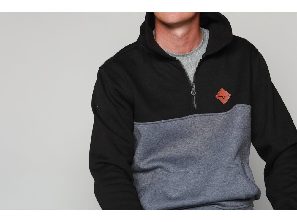 Kimes Ranch Diamond Head Sweatshirt- Black/Blue-