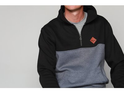 Kimes Ranch Diamond Head Sweatshirt- Black/Blue-