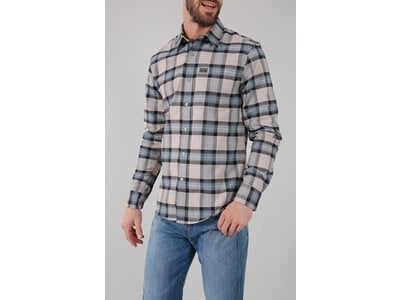 Kimes Ranch Twin Peaks Flannel- Blue/Charcoal-