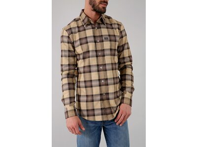 Kimes Ranch Twin Peaks Flannel- Brown-