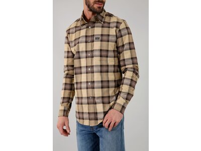 Kimes Ranch Twin Peaks Flannel- Brown-