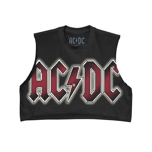 ACDC Cut-Off Crop Tank