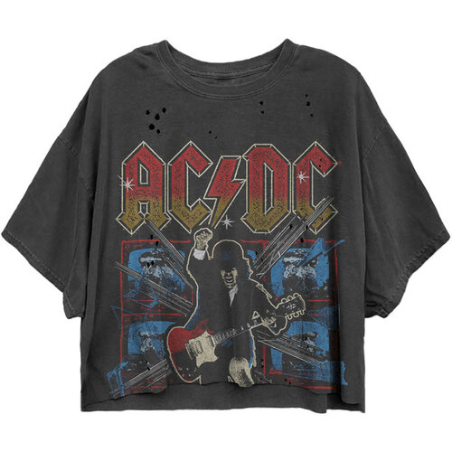 ACDC Vintage BlowUp Oversized Crop