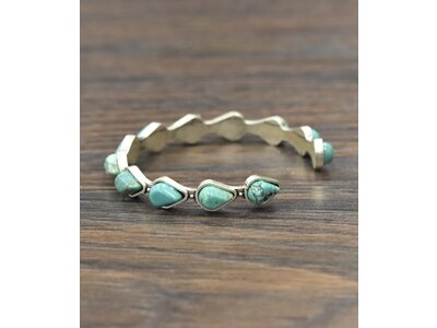 Isac Trading Turquoise Cuff Bracelet- 710985