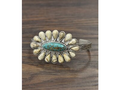 Isac Trading Turquoise Cuff Bracelet- 711034