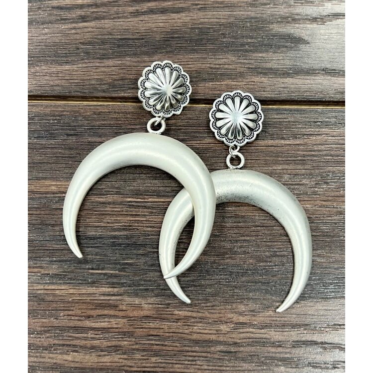 Isac Trading Squash Blossom Earring- 723251