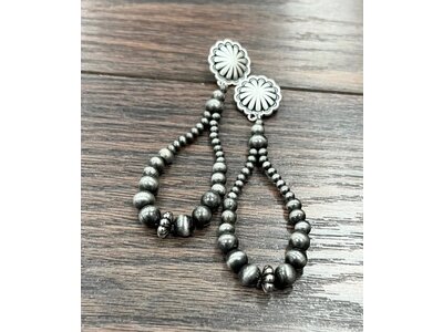 Isac Trading Navajo Pearl Earring- 723890