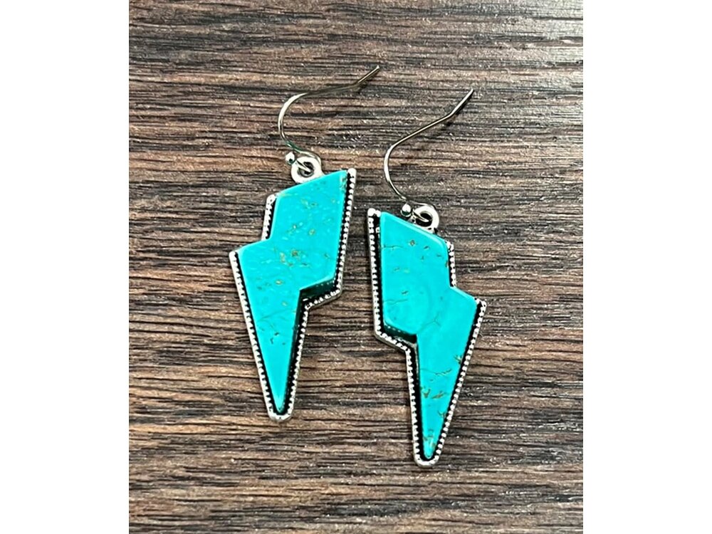 Isac Trading Bolt Dangle Earring- 724225