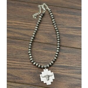 Isac Trading Longhorn Necklace- 732165