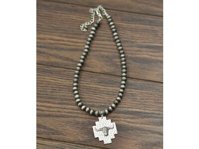 Isac Trading Longhorn Necklace- 732165