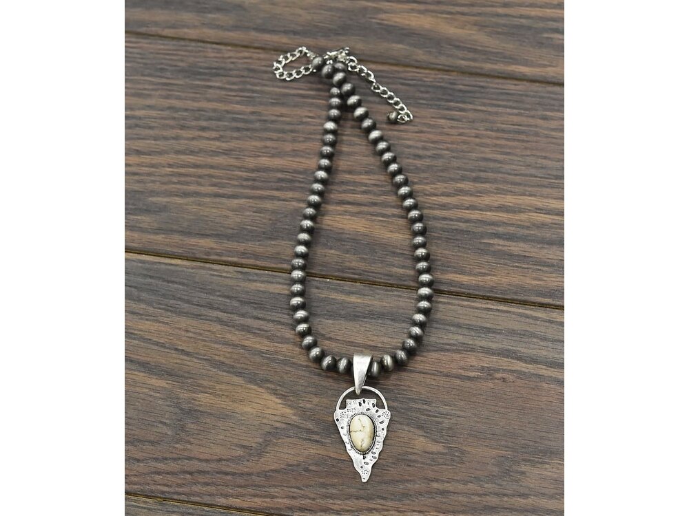 Isac Trading Arrowhead Necklace- 733371