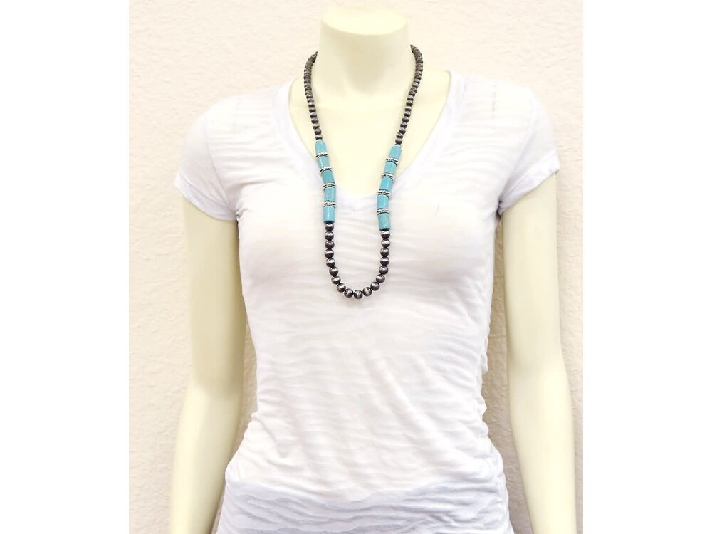 Isac Trading Turq/Navajo Strand- 733474