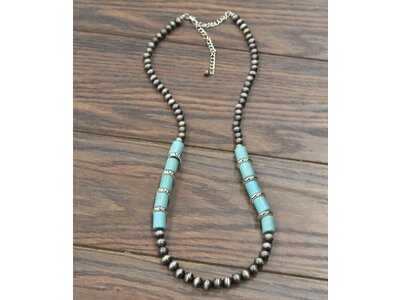 Isac Trading Turq/Navajo Strand- 733474