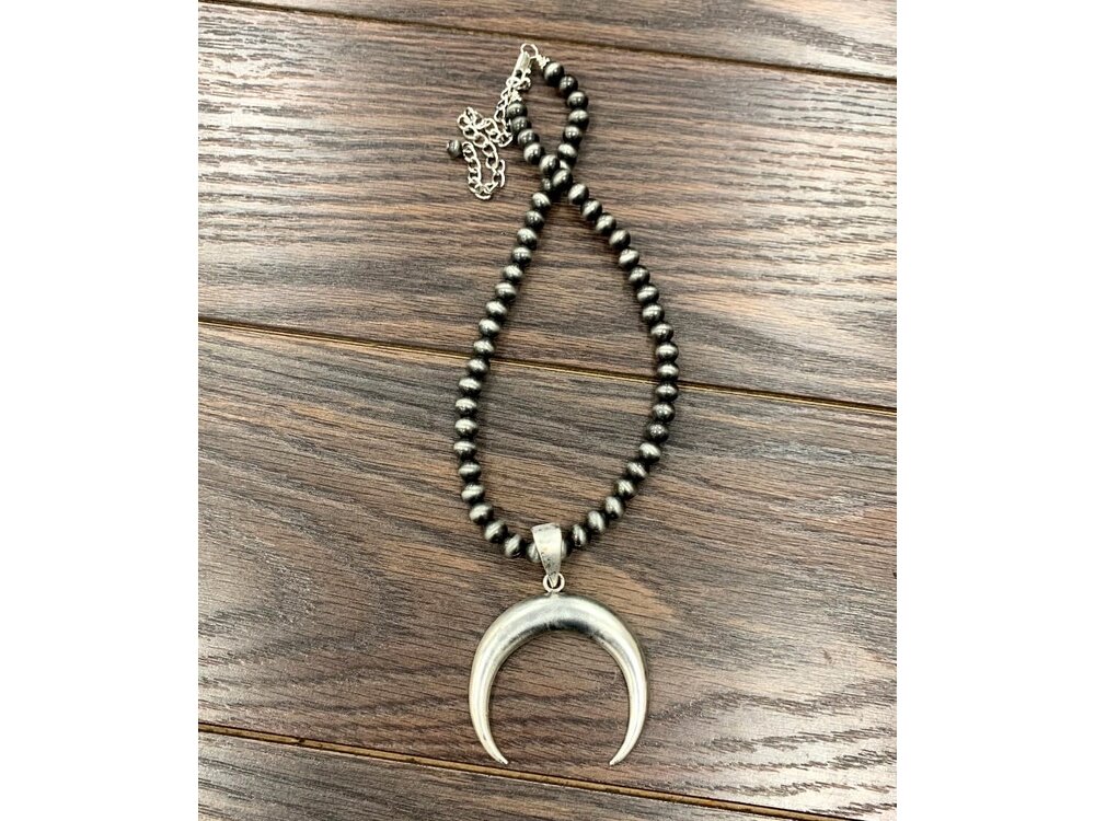 Isac Trading Squash Blossom Necklace- 733762