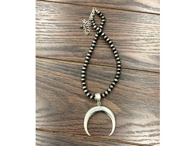 Isac Trading Squash Blossom Necklace- 733762