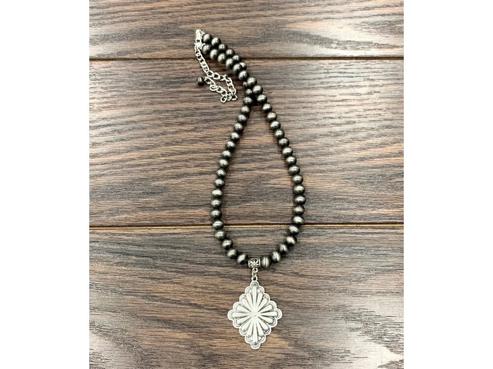 Isac Trading Concho Necklace- 733945