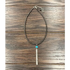 Isac Trading Aztec Bar Necklace- 734366