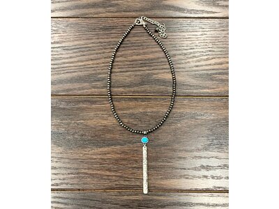 Isac Trading Aztec Bar Necklace- 734366