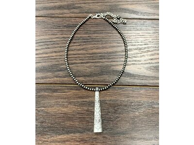 Isac Trading Aztec Bar Necklace- 734873