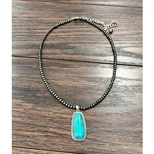 Isac Trading Turquoise Necklace- 734903