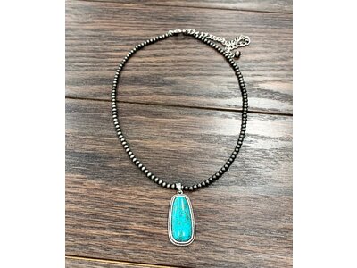 Isac Trading Turquoise Necklace- 734903
