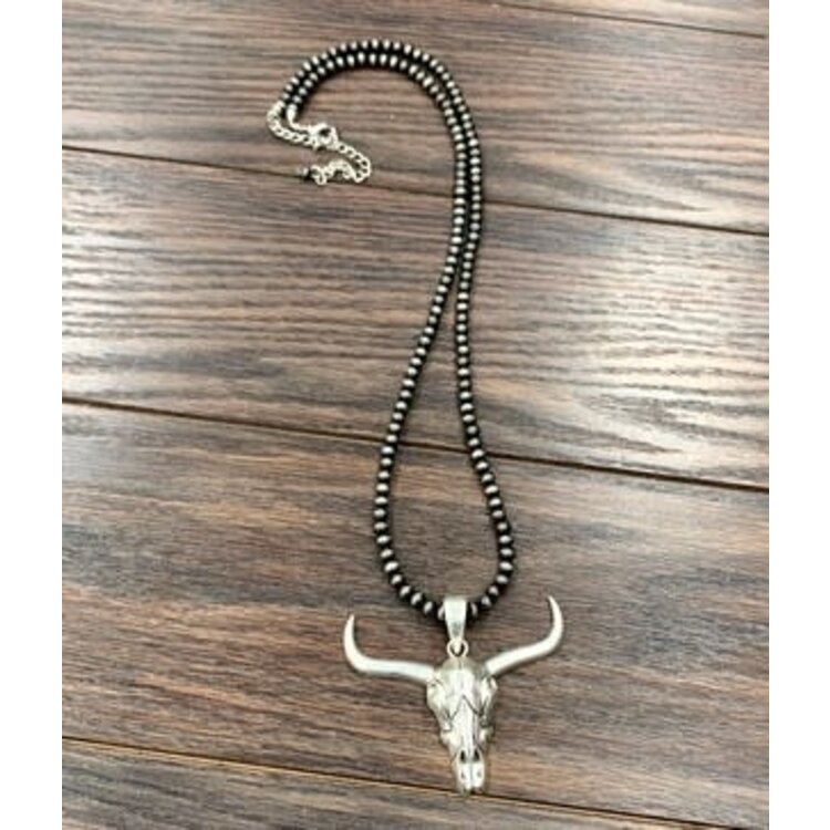 Isac Trading Longhorn Necklace- 735000