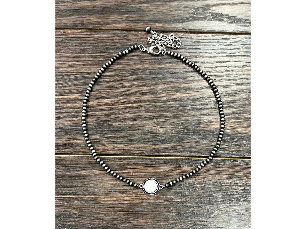 Isac Trading Navajo Turq Necklace- 735203