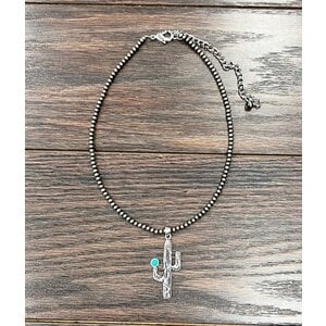 Isac Trading Cactus Necklace- 735731